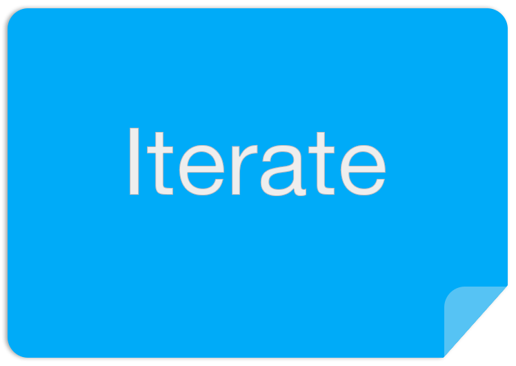 iterate